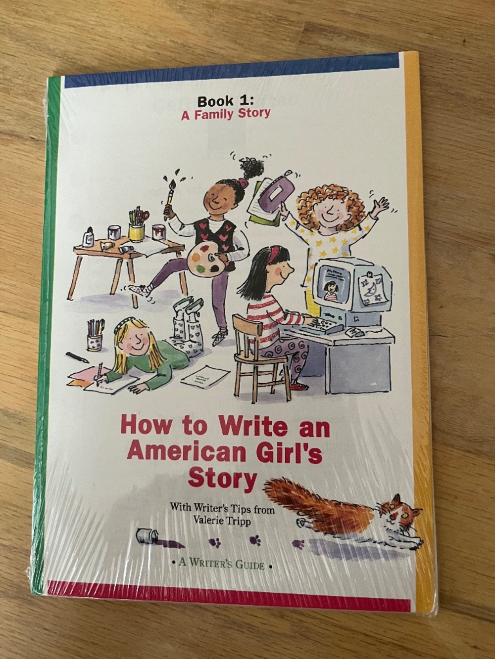 Vintage 1995 American Girl Today Book 1:A Family Story Writer's Guide